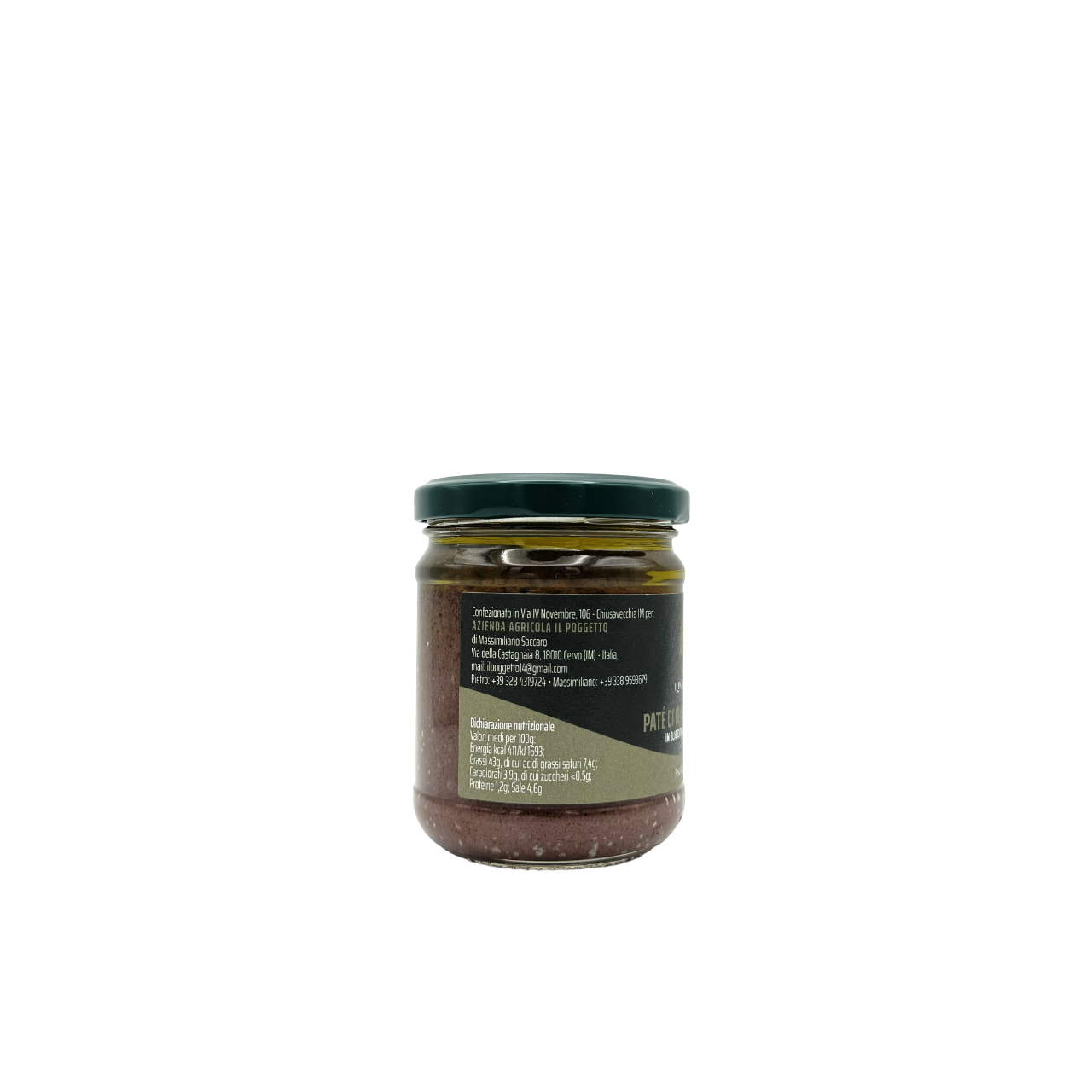 Paté di olive taggiasche